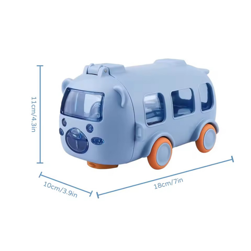 🚌💜 Gourde Voiture 2 en 1 avec Sangle – 500ml 💦✨ Bleu ciel porte gouter Bureau prix tunisie