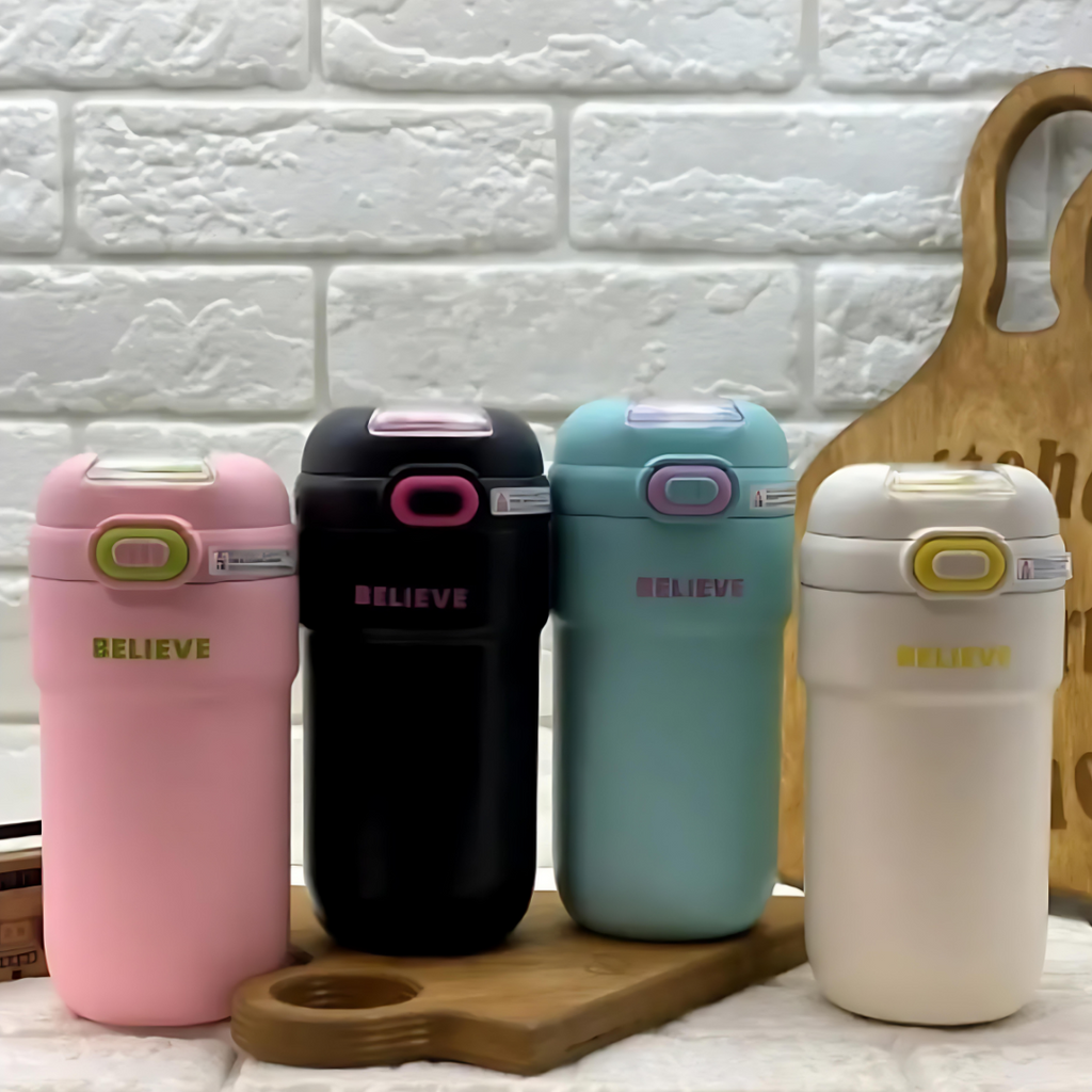 Mug Thermos en Acier Inoxydable 350ml🥤 porte gouter Bureau prix tunisie