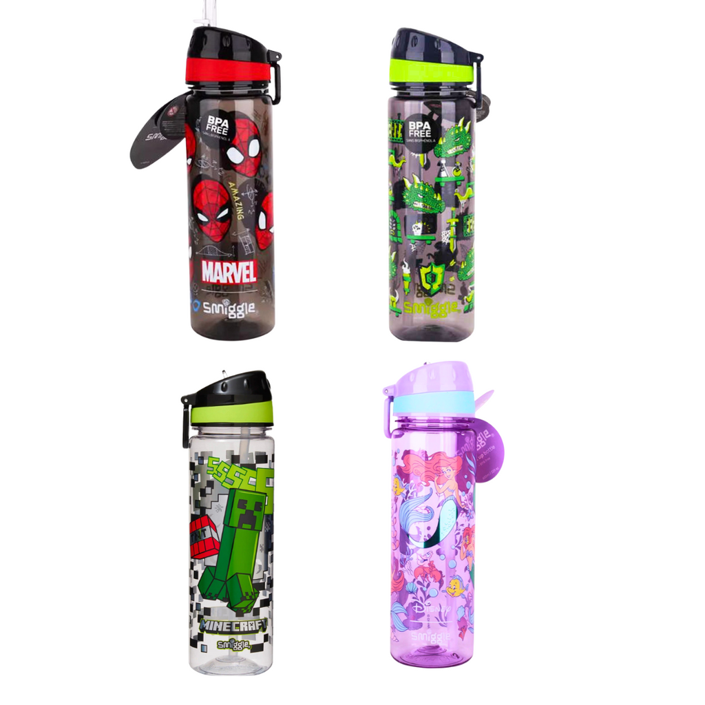 Bouteilles d'eau à paille smiggle 650 ML porte gouter Bureau prix tunisie