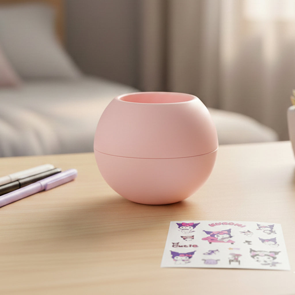 Porte-stylo Créatif avec Stickers Rose Bureau prix tunisie