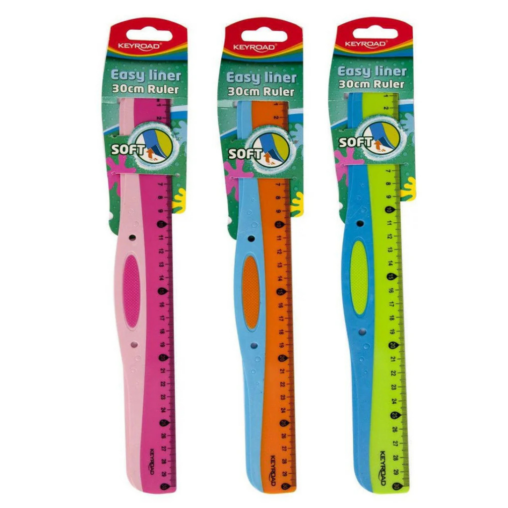 REGLE PLATE 30CM SOFT GRIP Bureau prix tunisie