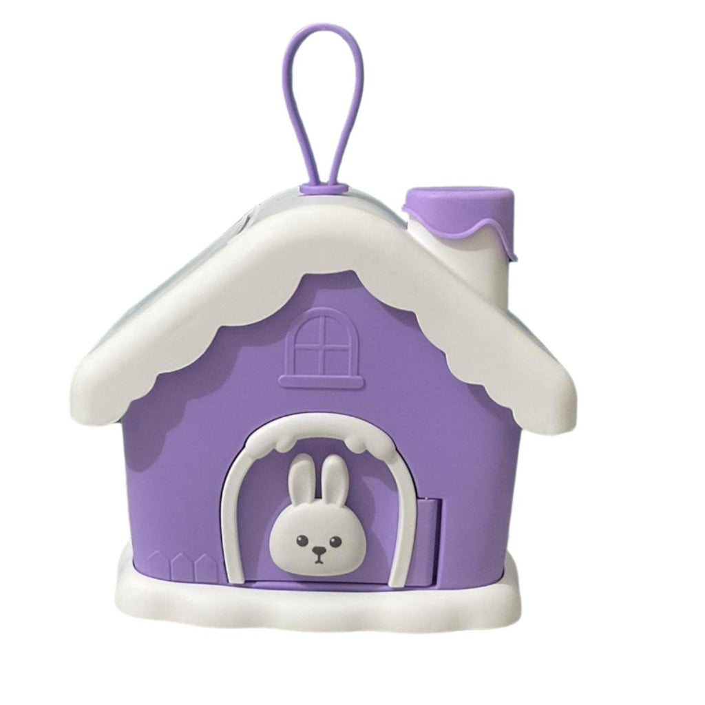 Tirelire en forme de maison violette pour enfants Bureau prix tunisie
