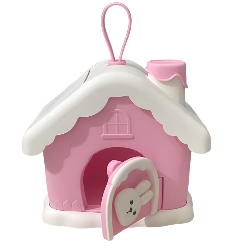 Tirelire en forme de maison violette pour enfants Bureau prix tunisie