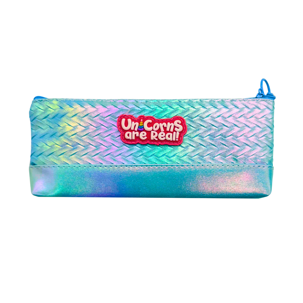 Trousse Unicorne Holographique Turquoise Bureau prix tunisie
