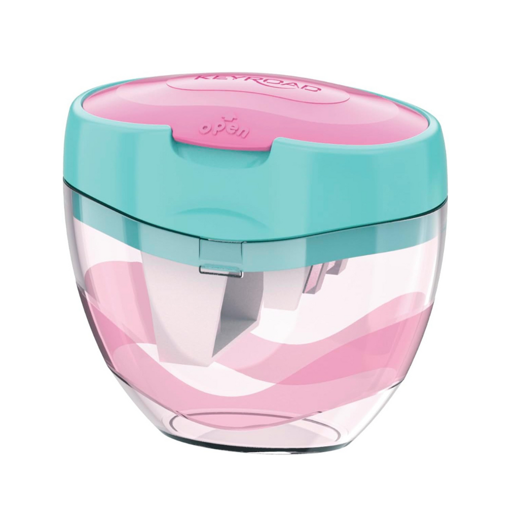 Taille-crayon KEYROAD Tri 3 trous (tons pastel) Vert Rose Bureau prix tunisie