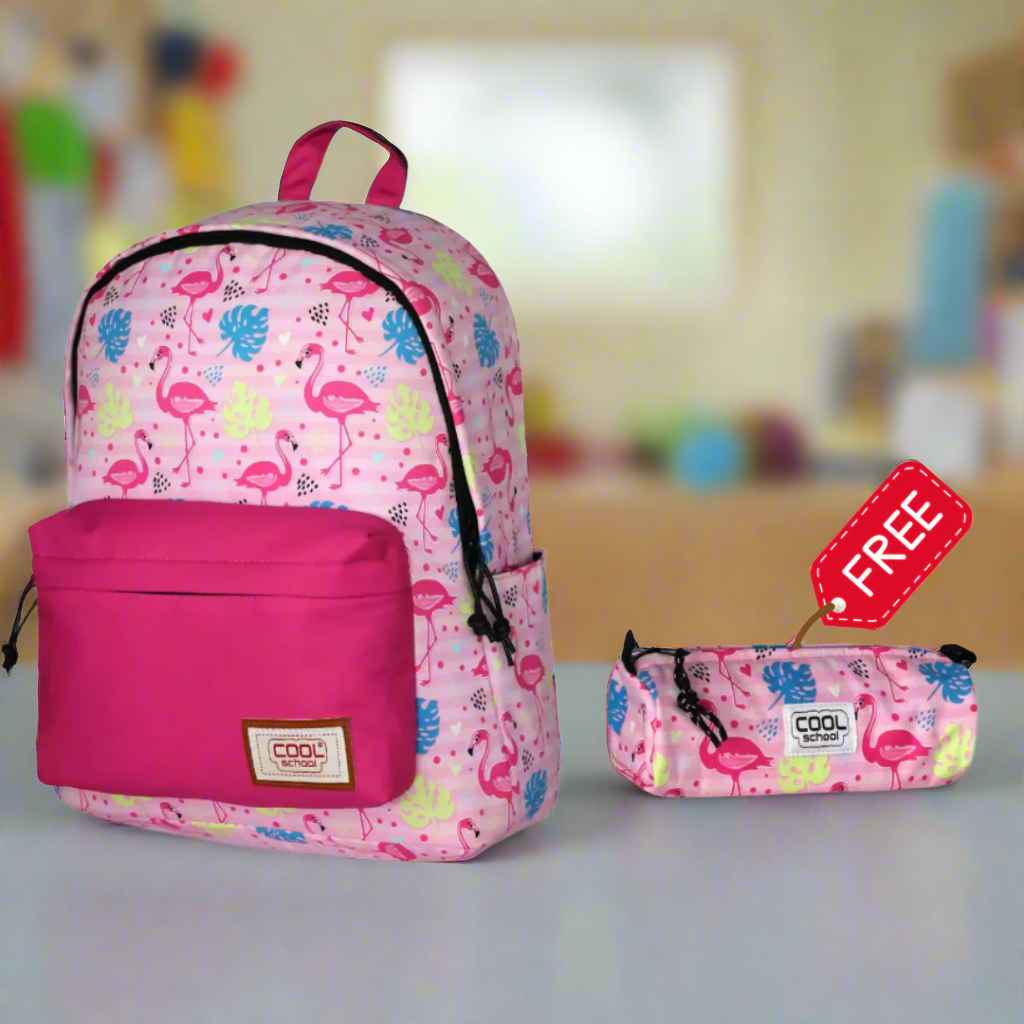 Sac à Dos + Trousse gratuit Rose Bureau prix tunisie