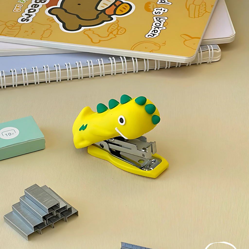 Mini agrafeuse adorable dino stapler Bureau prix tunisie