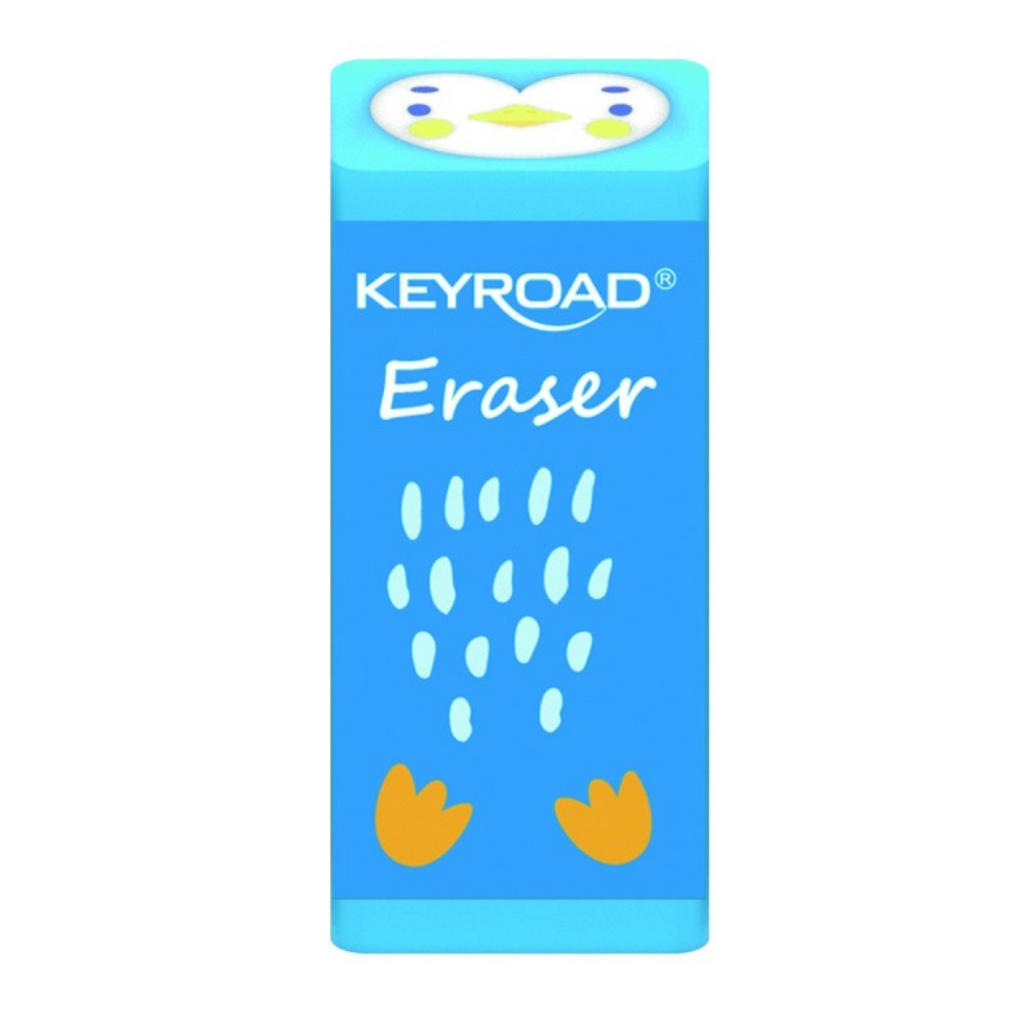 GOMME ANIMAL ERASER KEYROAD Bleu Bureau prix tunisie