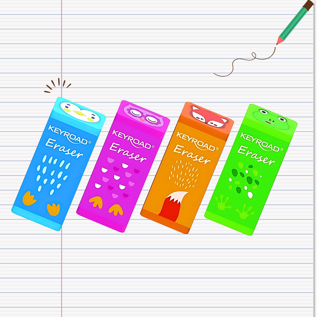 GOMME ANIMAL ERASER KEYROAD Bureau prix tunisie