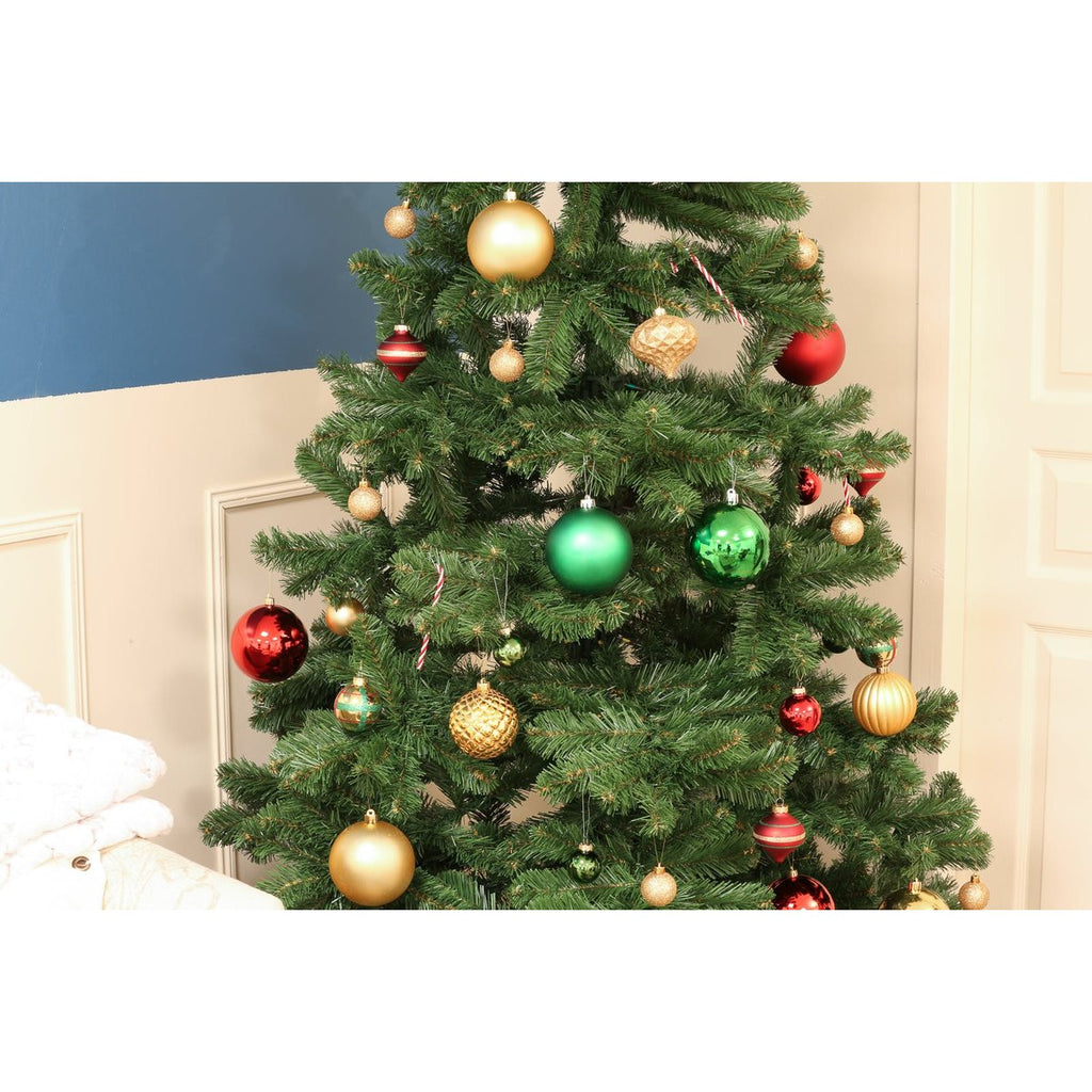 12 Boules de Noël - Gold - 30 mm Décoration Noel prix tunisie