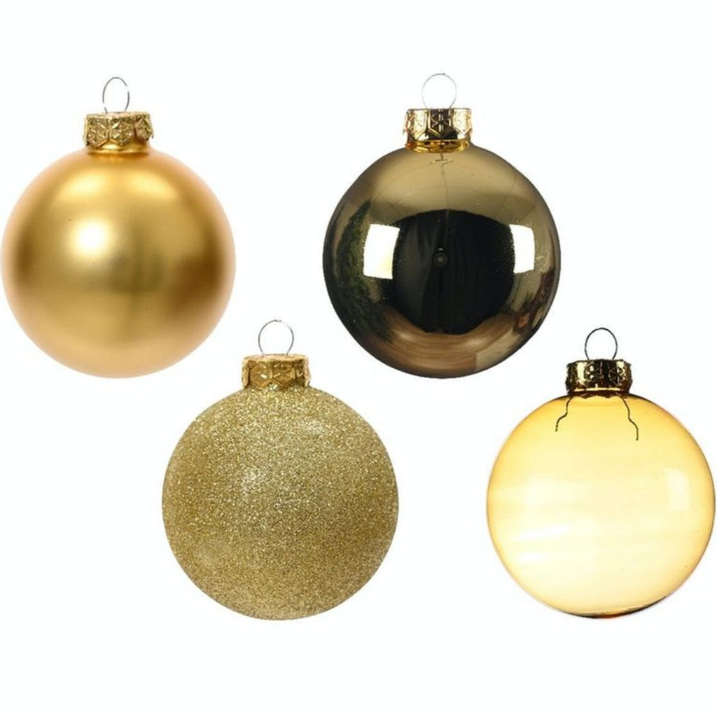 Boules de Noël Gold (Boite 8) Décoration Noel prix tunisie