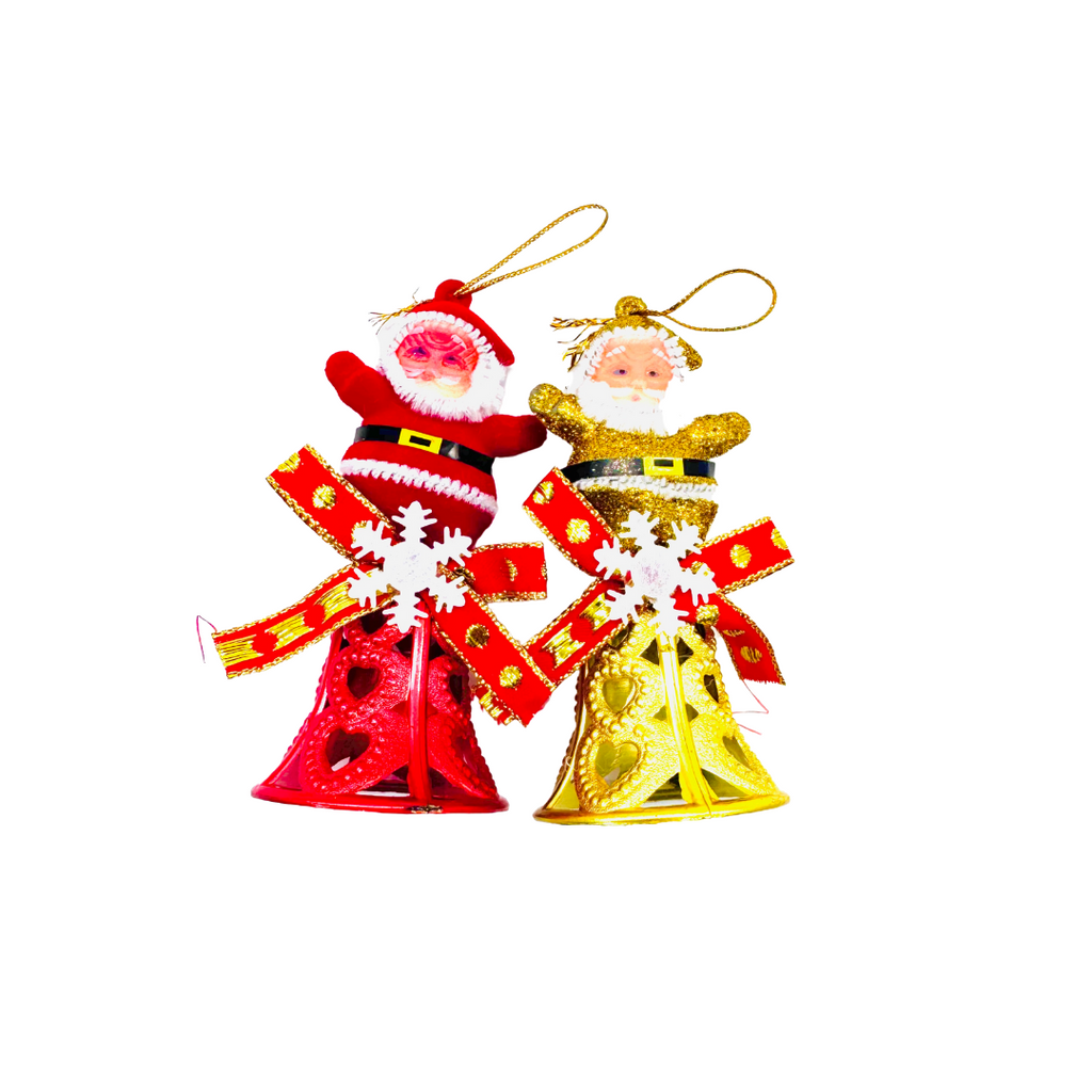 Décoration 2 cloches Père Noel Décoration Noel prix tunisie