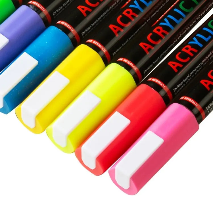 Lot de 24 Marqueurs Peinture Acrylique – Couleurs Vives & Durables beaux-arts prix tunisie