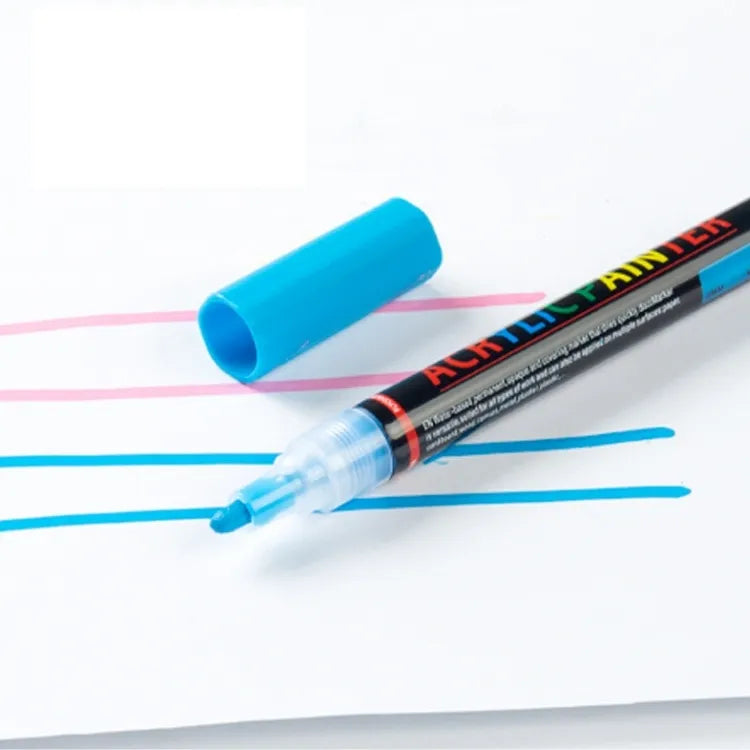 Lot de 24 Marqueurs Peinture Acrylique – Couleurs Vives & Durables beaux-arts prix tunisie