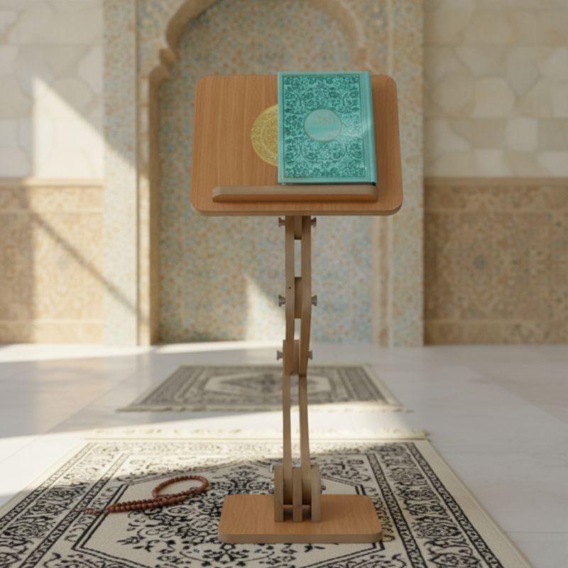 Support Moshaf Réglable En bois | Oneaday