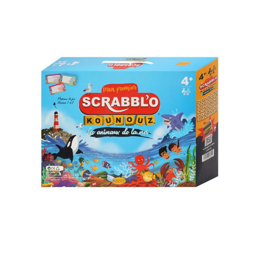 SCRABLE LES ANIMAUX DE LA MER jeux prix tunisie
