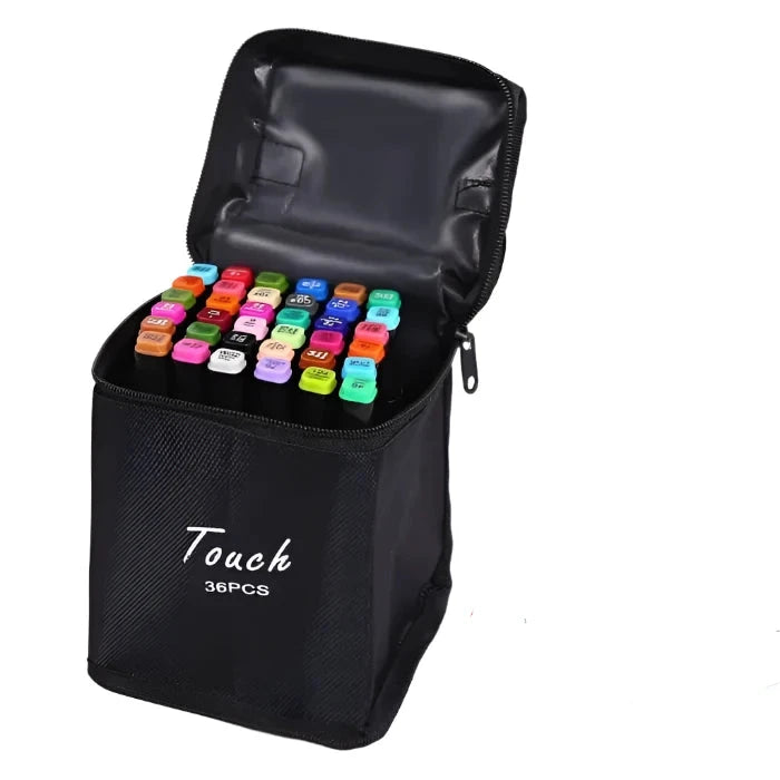 Marqueurs 36 Couleurs à Double Pointe beaux-arts prix tunisie