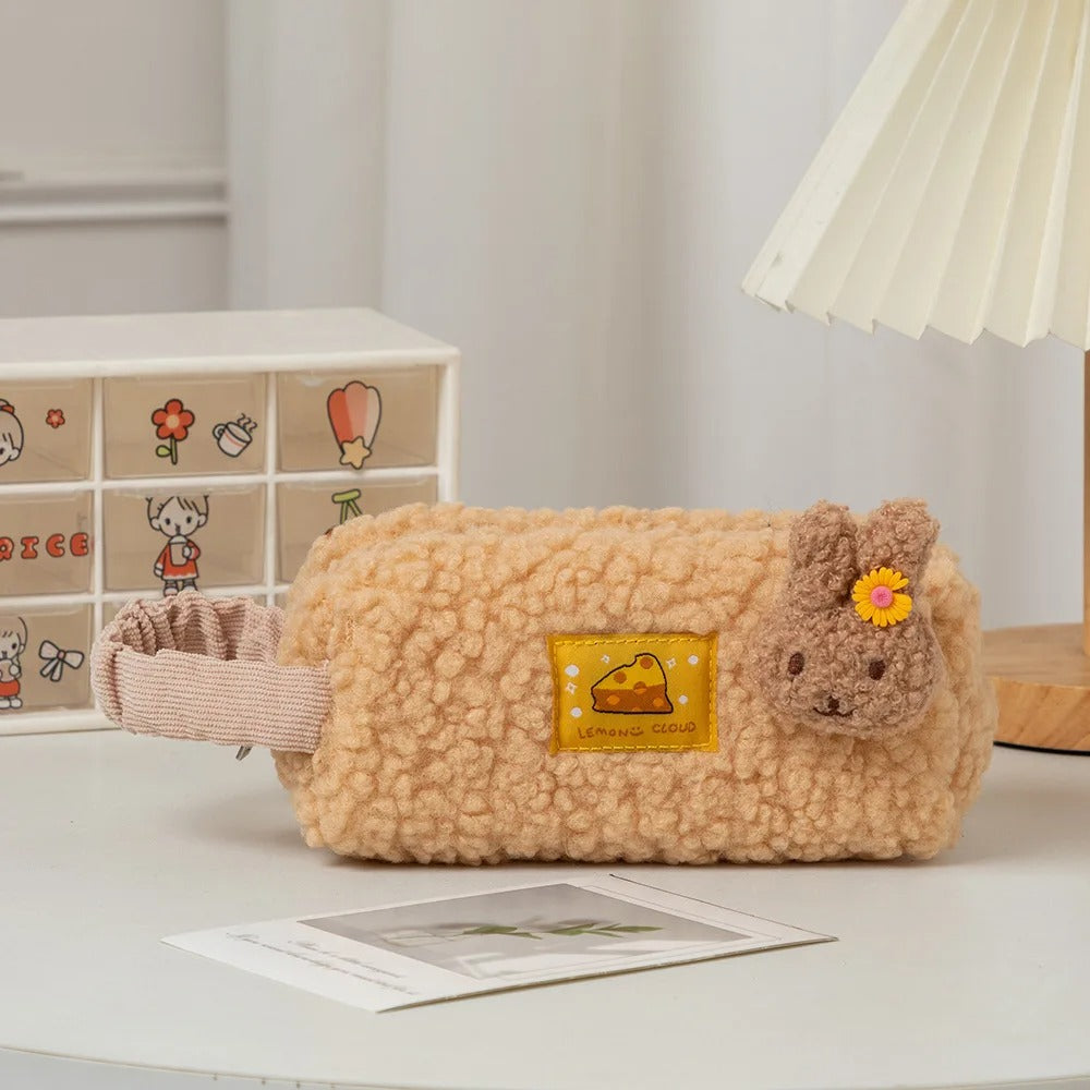 Trousse à crayons en forme de lapin Beige Oneaday prix tunisie