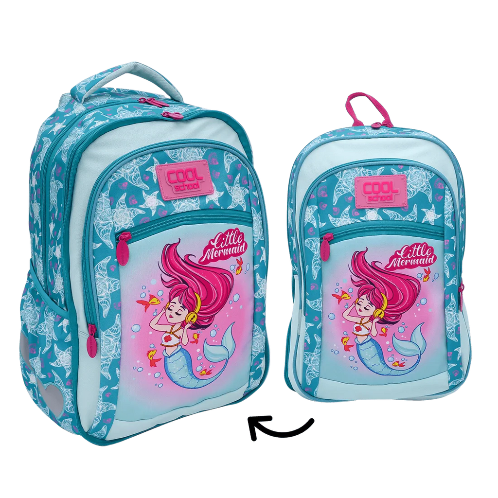 Sac à Dos Combo 2en1 Sirène COOL SCHOOL Oneaday prix tunisie