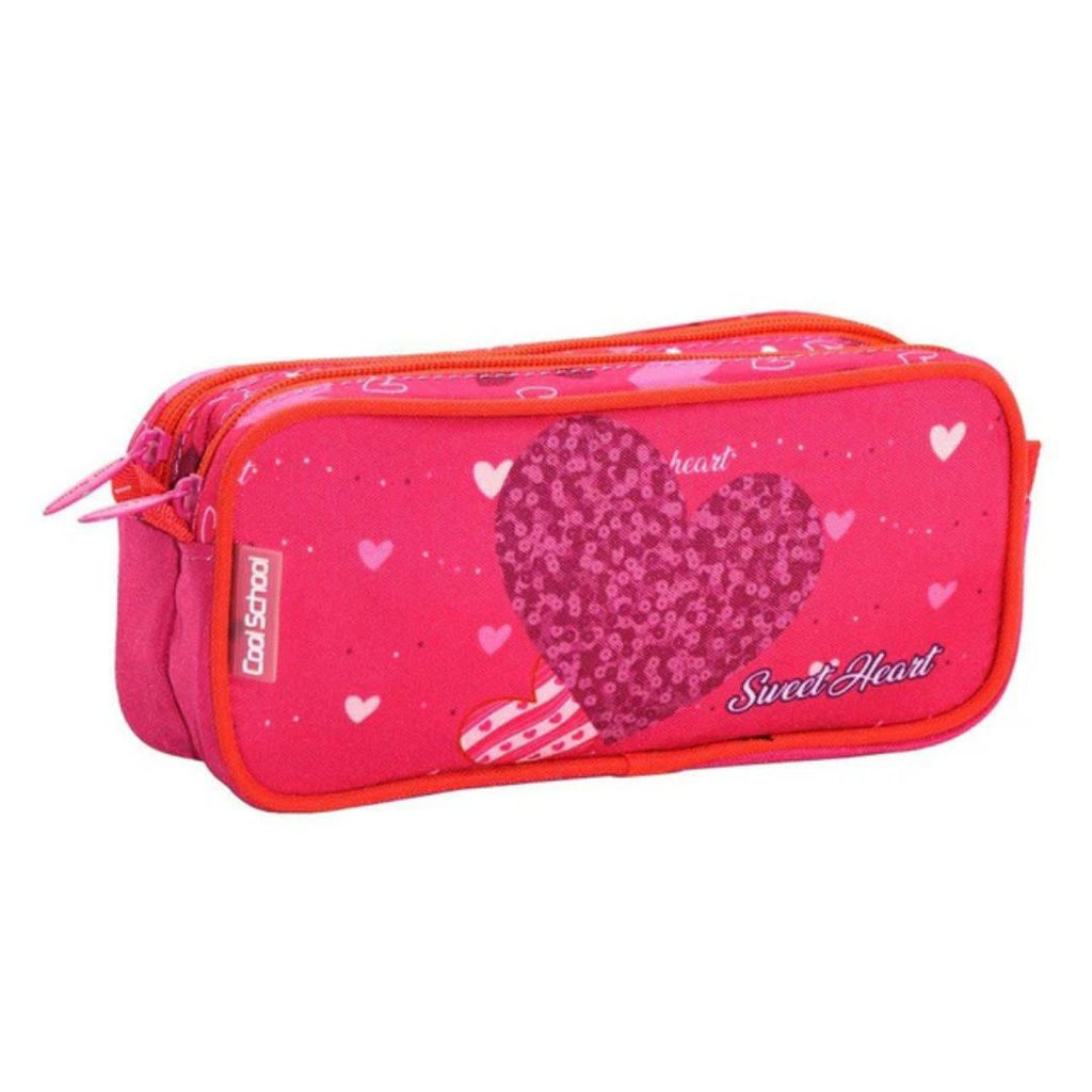 Trousse Scolaire Double Compartiment - Motif Papillon Violet "Butterfly" – Cool School Oneaday prix tunisie