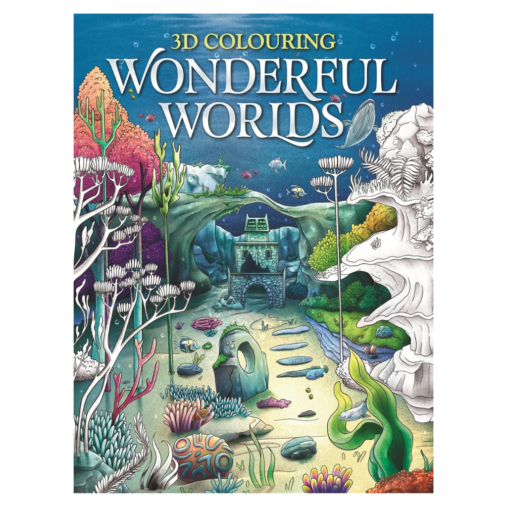 3D Colouring: Wonderful Worlds encyclopedie Oneaday prix tunisie