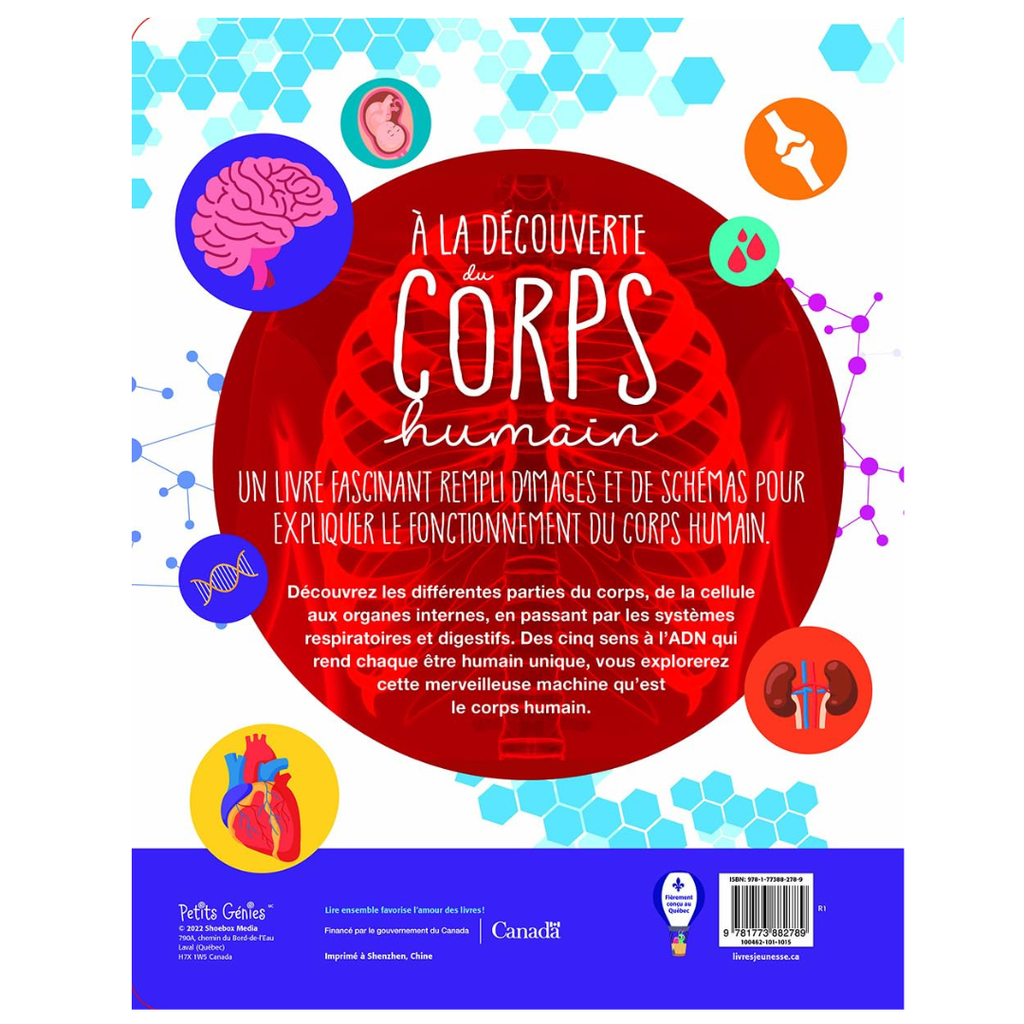 À la découverte du corps humain encyclopedie Oneaday prix tunisie