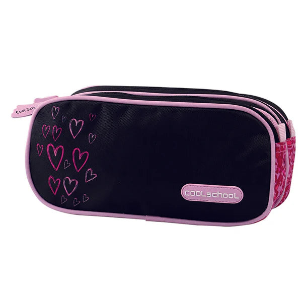 Trousse Primaire 2 Zip COOL SCHOOL Coeurs Oneaday prix tunisie