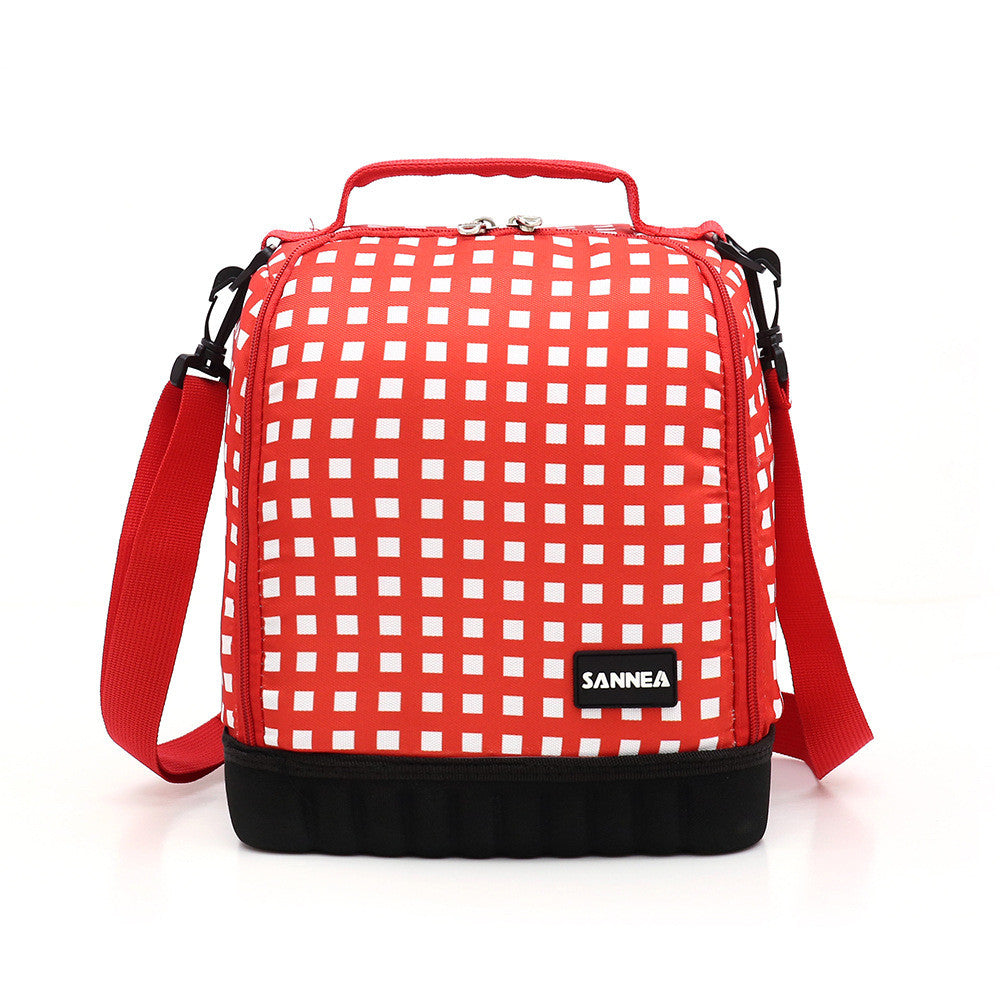 Sac isotherme à bandoulière 🥗 Rouge porte gouter Oneaday prix tunisie