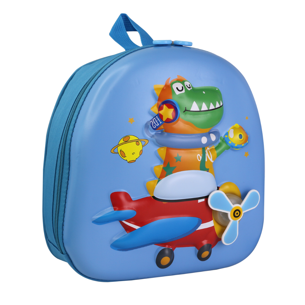 Sac à Dos Enfant Rigide "Dino Pilote de l’Espace sky blue préparatoire Oneaday prix tunisie