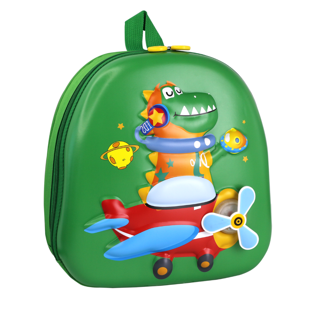 Sac à Dos Enfant Rigide "Dino Pilote de l’Espace Green préparatoire Oneaday prix tunisie