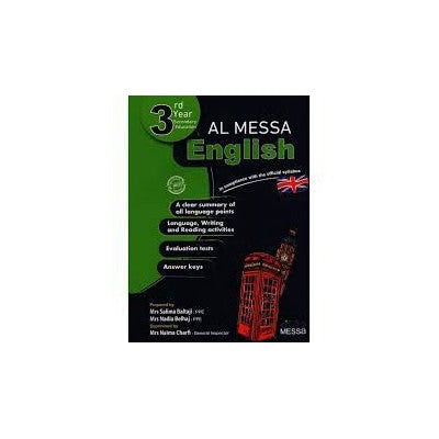 Al Messa - English - 3th year, lycee parascolaire prix tunisie