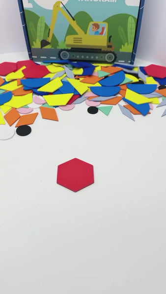 IO Colorful Tangram - Développe la Logique | Jeu Éducatif