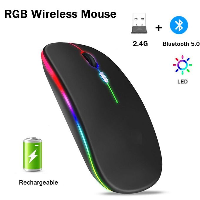 Souris sans fil RGB écouteurs Tech prix tunisie