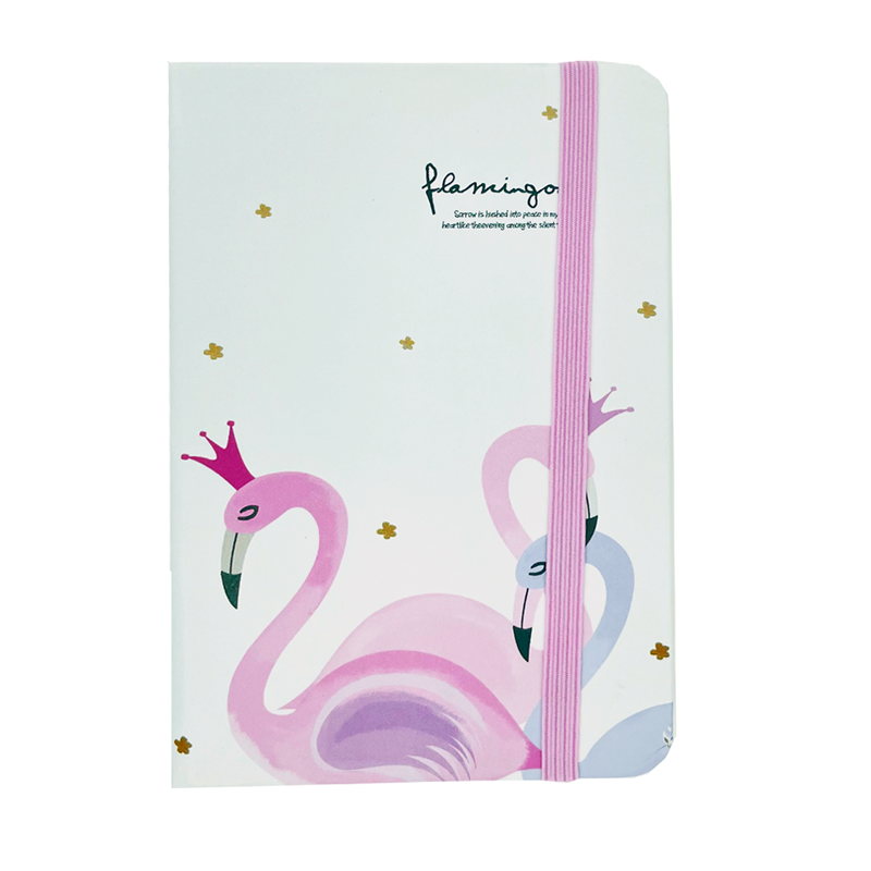 Flamingo Notebook blanc